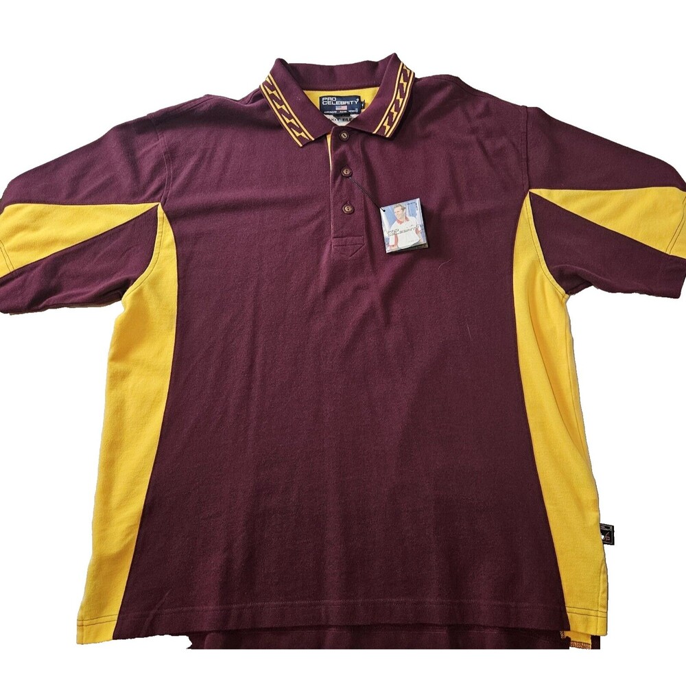 Pro Celebrity Mens Short Sleeve Golf Polo Shirt Size XL New